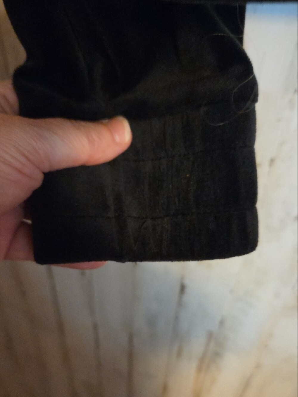Fila Black Velour Half-Zip Hoodie Pullover - Picture 5 of 6